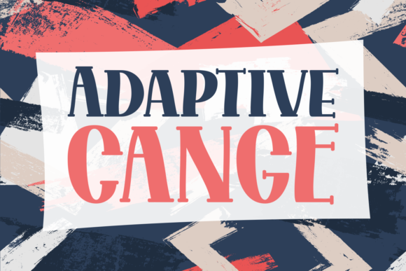 Adaptive Cange: A Bold Script Typeface for Branding