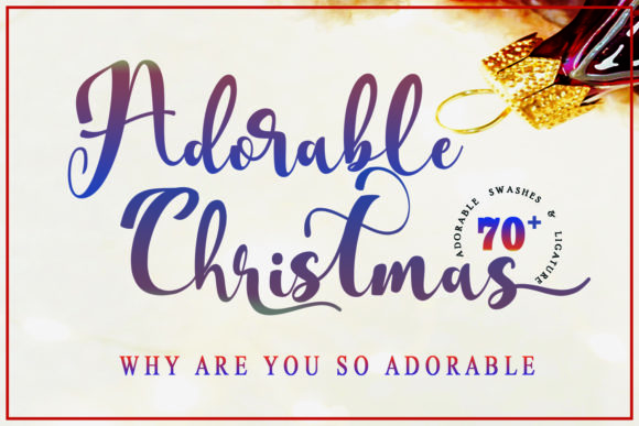 Adorable Christmas Font: The Perfect Script for Holiday Crafts