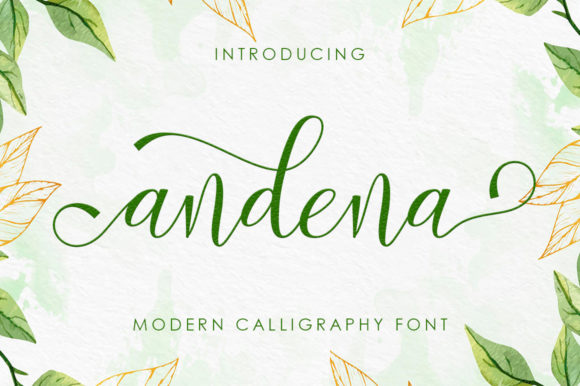 Andena: A Timeless Handwritten Font for Branding