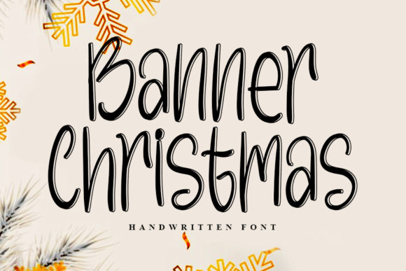 Banner Christmas Font Review for Holiday Campaigns