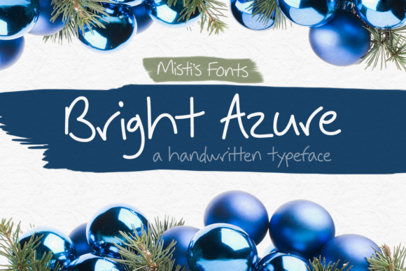 Bright Azure: A Whimsical Typeface for Editorial Design