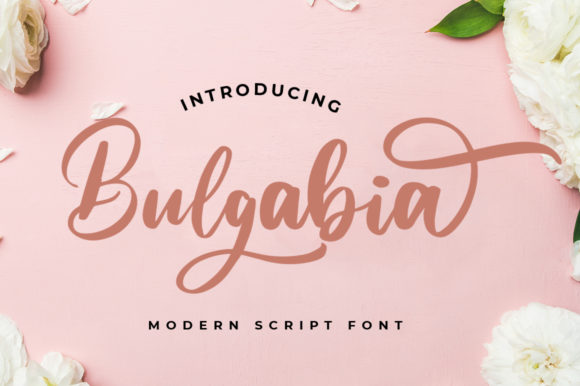 Bulgabia: The Script Font That Elevates Campaign Visuals