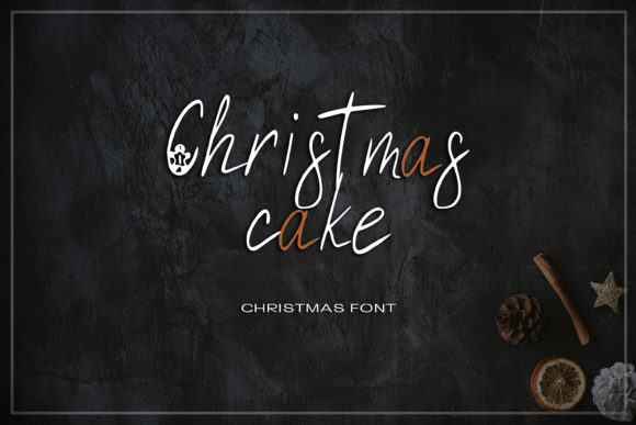 Christmas Cake Font: A Sweet Typeface for Your Brand