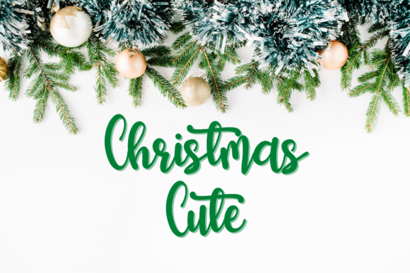 Christmas Cute: A Charming Script Typeface for Branding