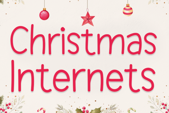 Christmas Internets: A Handwritten Font for Editorial Design
