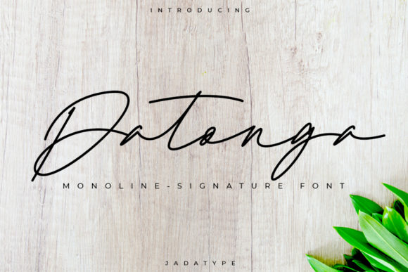 Datonga: The Handwritten Font That Elevates Your Brand
