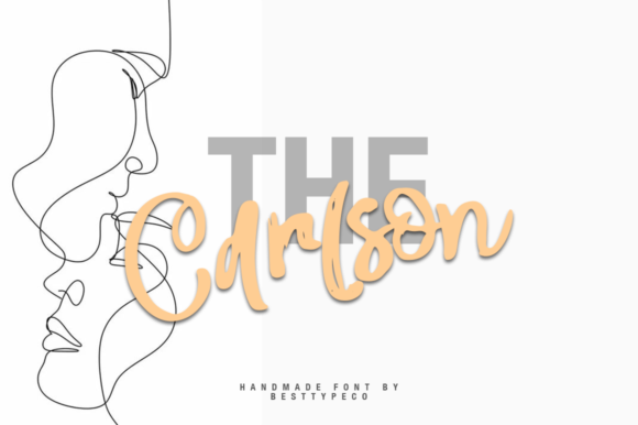 Designing with The Carlson: A Sweet Script for Brand Identity