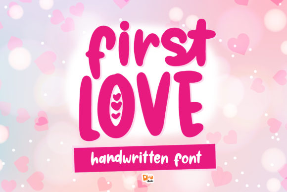 First Love: A Joyful Handwritten Font for Web Design