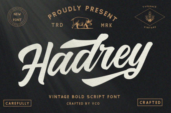 Hadrey: The Handwritten Font That Elevates Your Brand