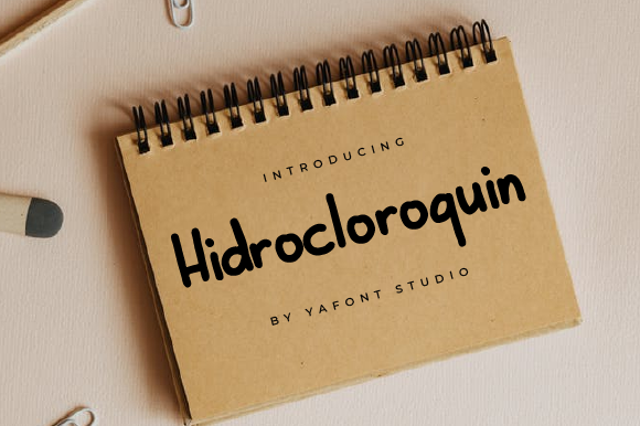Hidrocloroquin: The Perfect Handwritten Font for Crafters