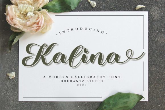 Kalina Font: A Sweet Script for Modern Web Design