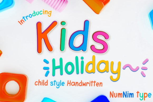 Kids Holiday Font: The Playful Typeface for Campaigns