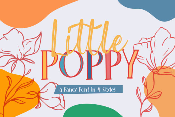 Little Poppy Font: A Joyful Typeface for Makers