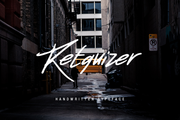 Retquizer: A Handwritten Font for Authentic Branding