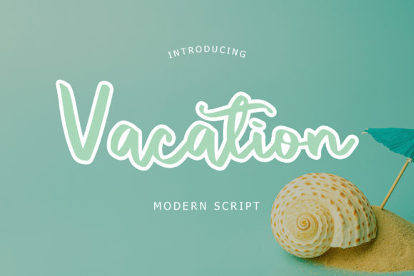 Vacation Font Review: A Relaxed Typeface for Social Campaigns